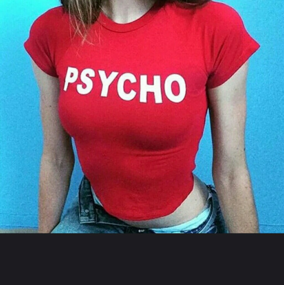 Red physco shirt